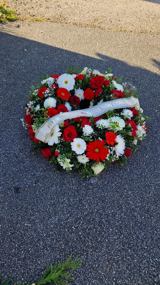 COURONNE DEUIL L ENTRE POT