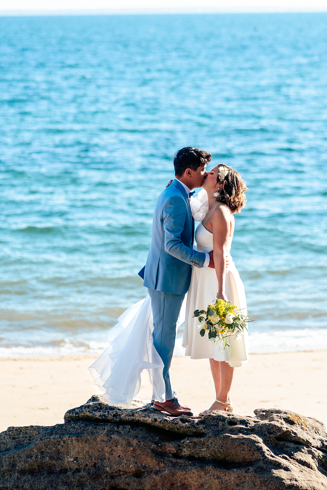 Mariage Noirmoutier - Plage - L Entre'pôt Maître Artisan Fleuriste Bouquet de Mariée 