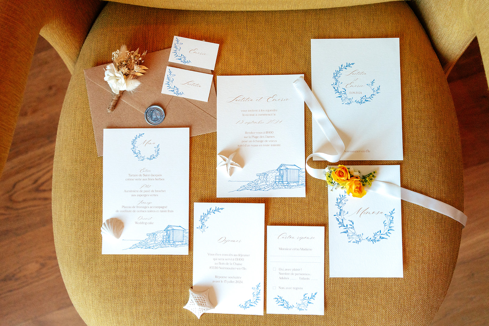 Mariage Noirmoutier - Plage - L Entre'pôt Maître Artisan Fleuriste