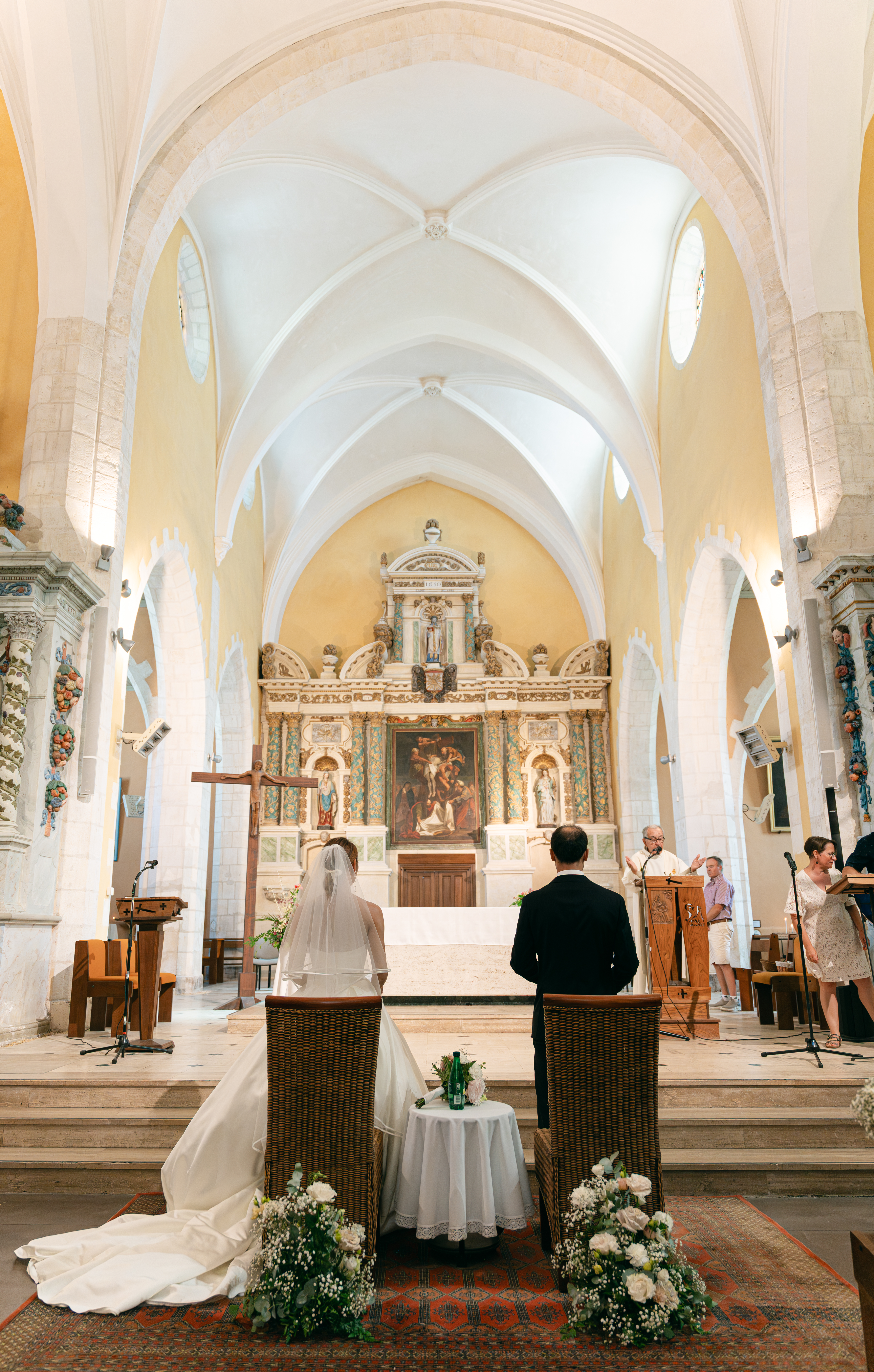 Céremonie Eglise - décor floral 