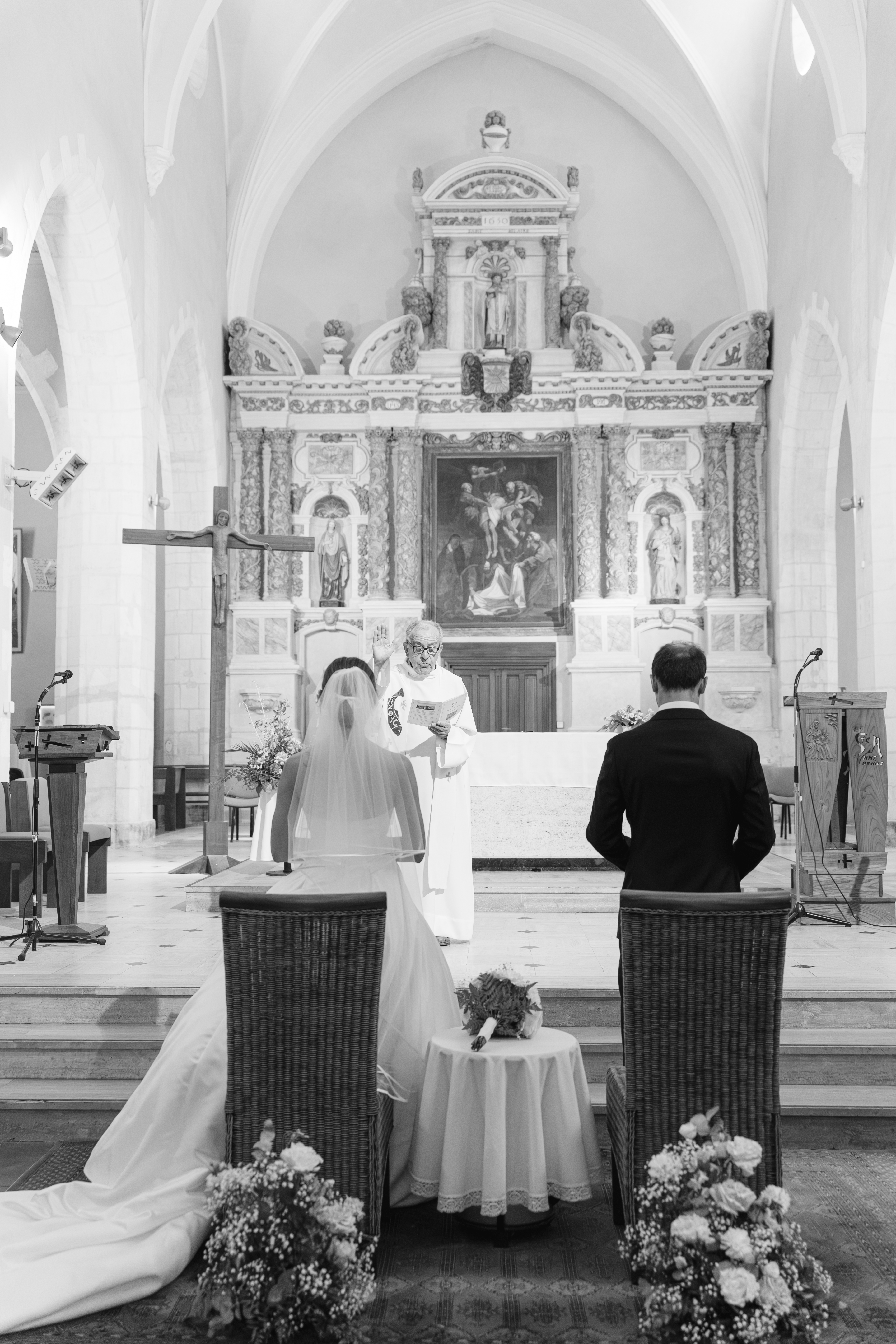 Céremonie Eglise - décor floral 
